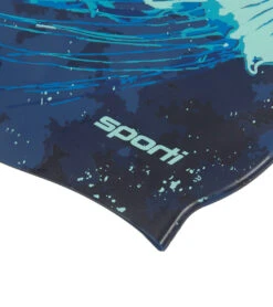 Sporti Sea Jellies Silicone Swim Cap -Swimming Equipment Shop 8643890086056 seajellies 3a