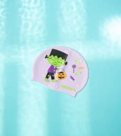 Sporti Young Frankenstein Silicone Swim Cap Jr. -Swimming Equipment Shop 8643892936872 youngfrankenstein 3a