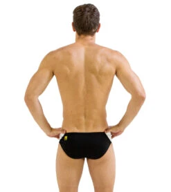 FINIS Boys' Splice Brief Swimsuit 24 FINIS Boys' Splice Brief Swimsuit -Swimming Equipment Shop 8644051599528 blackwhite 3a