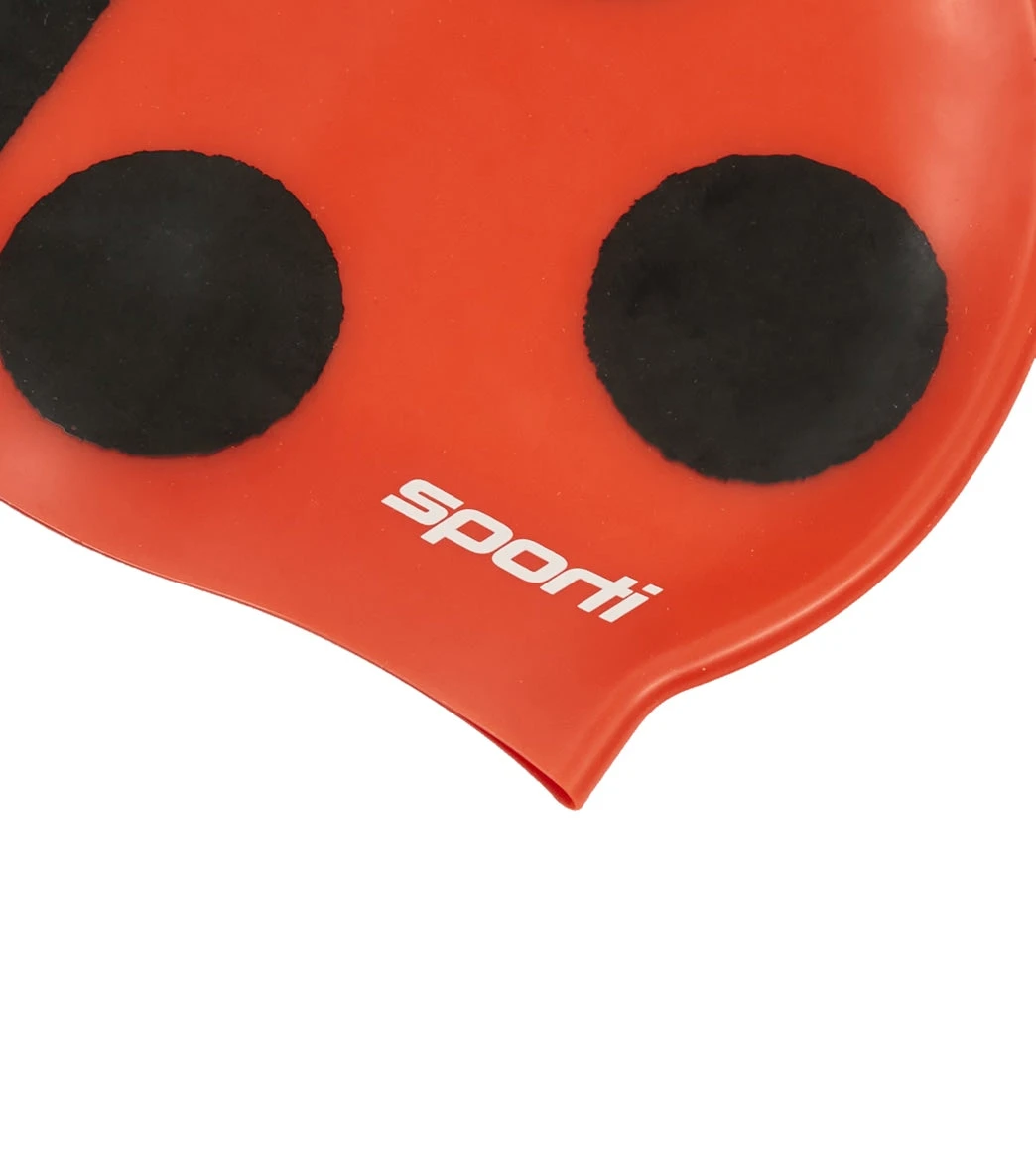 Sporti Ladybug Silicone Swim Cap Jr. 5 Sporti Ladybug Silicone Swim Cap Jr. - Image 3