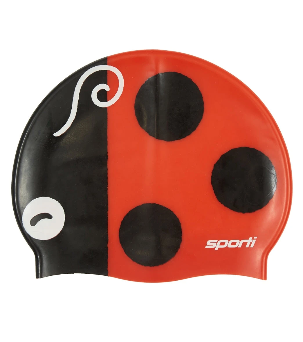 Sporti Ladybug Silicone Swim Cap Jr. 7 Sporti Ladybug Silicone Swim Cap Jr. - Image 5