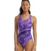 TYR Women's Vitality Durafast Elite Maxfit One Piece Swimsuit -Swimming Equipment Shop 8644268228776 purple 1a