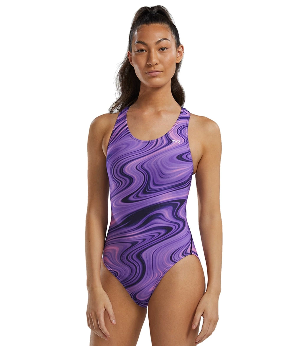 TYR Women's Vitality Durafast Elite Maxfit One Piece Swimsuit 3 TYR Women's Vitality Durafast Elite Maxfit One Piece Swimsuit
