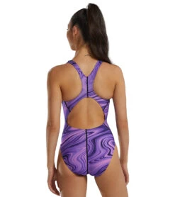 TYR Women's Vitality Durafast Elite Maxfit One Piece Swimsuit 24 TYR Women's Vitality Durafast Elite Maxfit One Piece Swimsuit -Swimming Equipment Shop 8644268228776 purple 3a