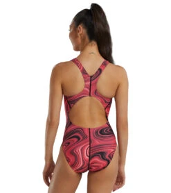 TYR Women's Vitality Durafast Elite Maxfit One Piece Swimsuit 34 TYR Women's Vitality Durafast Elite Maxfit One Piece Swimsuit -Swimming Equipment Shop 8644268228776 red 3a