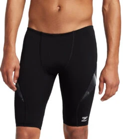 Speedo Men's Precision Jammer Swimsuit -Swimming Equipment Shop 8645514526888 teamblackwhite