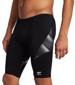 Speedo Men's Precision Jammer Swimsuit -Swimming Equipment Shop 8645514526888 teamblackwhite 2a