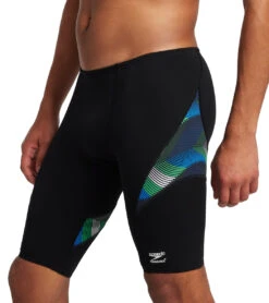 Speedo Men's Precision Jammer Swimsuit -Swimming Equipment Shop 8645514526888 teamroyalbluebrightgreen 2a