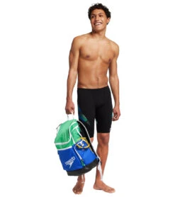 Speedo Men's Precision Jammer Swimsuit -Swimming Equipment Shop 8645514526888 teamroyalbluebrightgreen 4a