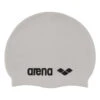 Arena Classic Silicone Swim Cap -Swimming Equipment Shop 8645670666408 whiteblack 1a