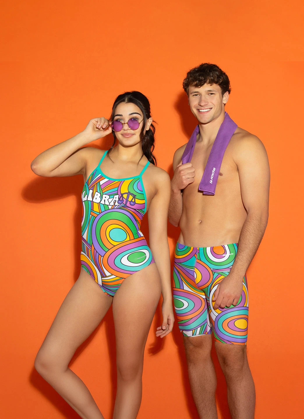 Sporti Groovy Zodiac Libra Jammer Swimsuit (24-40) 5 Sporti Groovy Zodiac Libra Jammer Swimsuit (24-40) - Image 3