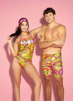 Sporti Groovy Zodiac Leo Jammer Swimsuit (24-40) -Swimming Equipment Shop 8645803016360 leo 4a