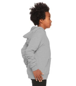 Bella + Canvas Youth Sponge Fleece Pullover Hoodie -Swimming Equipment Shop 8645817827496 athleticgrey 4a