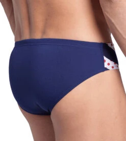 Arena Men's Multi Stripes Brief Swimsuit 14 Arena Men's Multi Stripes Brief Swimsuit -Swimming Equipment Shop 8645989040296 navymulti 5a