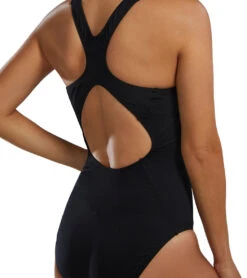 TYR Active Women's Racerback Controlfit Durafast Elite One Piece Swimsuit -Swimming Equipment Shop 8646219235496 black 7a