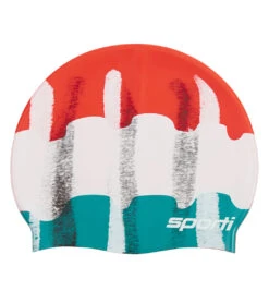 Sporti X Alex & Gretchen Walsh Retro Pop Silicone Swim Cap -Swimming Equipment Shop 8646274384040 retropop 5a