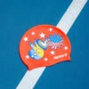 Sporti X Alex & Gretchen Walsh Peace Love & Swimming Silicone Swim Cap -Swimming Equipment Shop 8646283952296 peaceloveswimming 1a