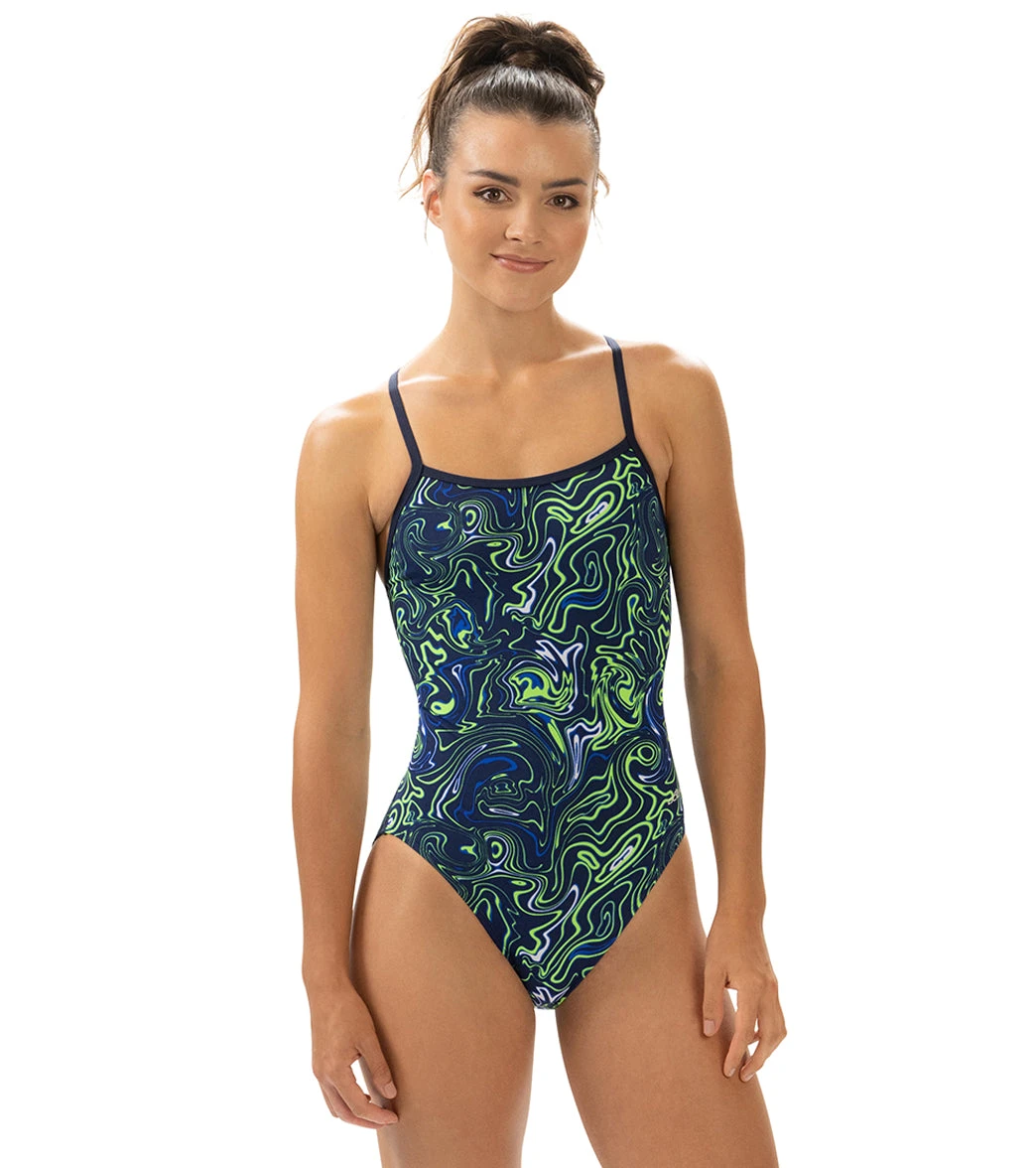 Dolfin Women's Reliance Forcefield V-Back One Piece Swimsuit 14 Dolfin Women's Reliance Forcefield V-Back One Piece Swimsuit - Image 12