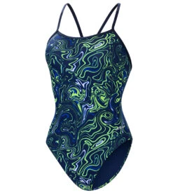 Dolfin Women's Reliance Forcefield V-Back One Piece Swimsuit 36 Dolfin Women's Reliance Forcefield V-Back One Piece Swimsuit -Swimming Equipment Shop 8646309609640 forcefieldbluegreen 4a