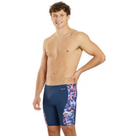 Sporti Sonic Bloom Splice Jammer Swimsuit (22-40) 37 Sporti Sonic Bloom Splice Jammer Swimsuit (22-40) -Swimming Equipment Shop 8646353354920 redwhiteblue 4a