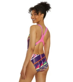Sporti Paris Sunset Wide Strap One Piece Swimsuit (22-44) -Swimming Equipment Shop 8646829277352 sunset 5a