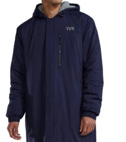 TYR Unisex Hydrosphere Alliance Swim Parka 36 TYR Unisex Hydrosphere Alliance Swim Parka -Swimming Equipment Shop 8647028768936 navy 2a