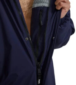 TYR Unisex Hydrosphere Alliance Swim Parka 38 TYR Unisex Hydrosphere Alliance Swim Parka -Swimming Equipment Shop 8647028768936 navy 4a