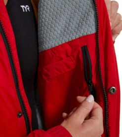 TYR Unisex Hydrosphere Alliance Swim Parka 31 TYR Unisex Hydrosphere Alliance Swim Parka -Swimming Equipment Shop 8647028768936 red 4a