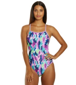 Dolfin Women's V-2 Back One Piece Swimsuit 40 Dolfin Women's V-2 Back One Piece Swimsuit -Swimming Equipment Shop 8647247429800 hideout 1a