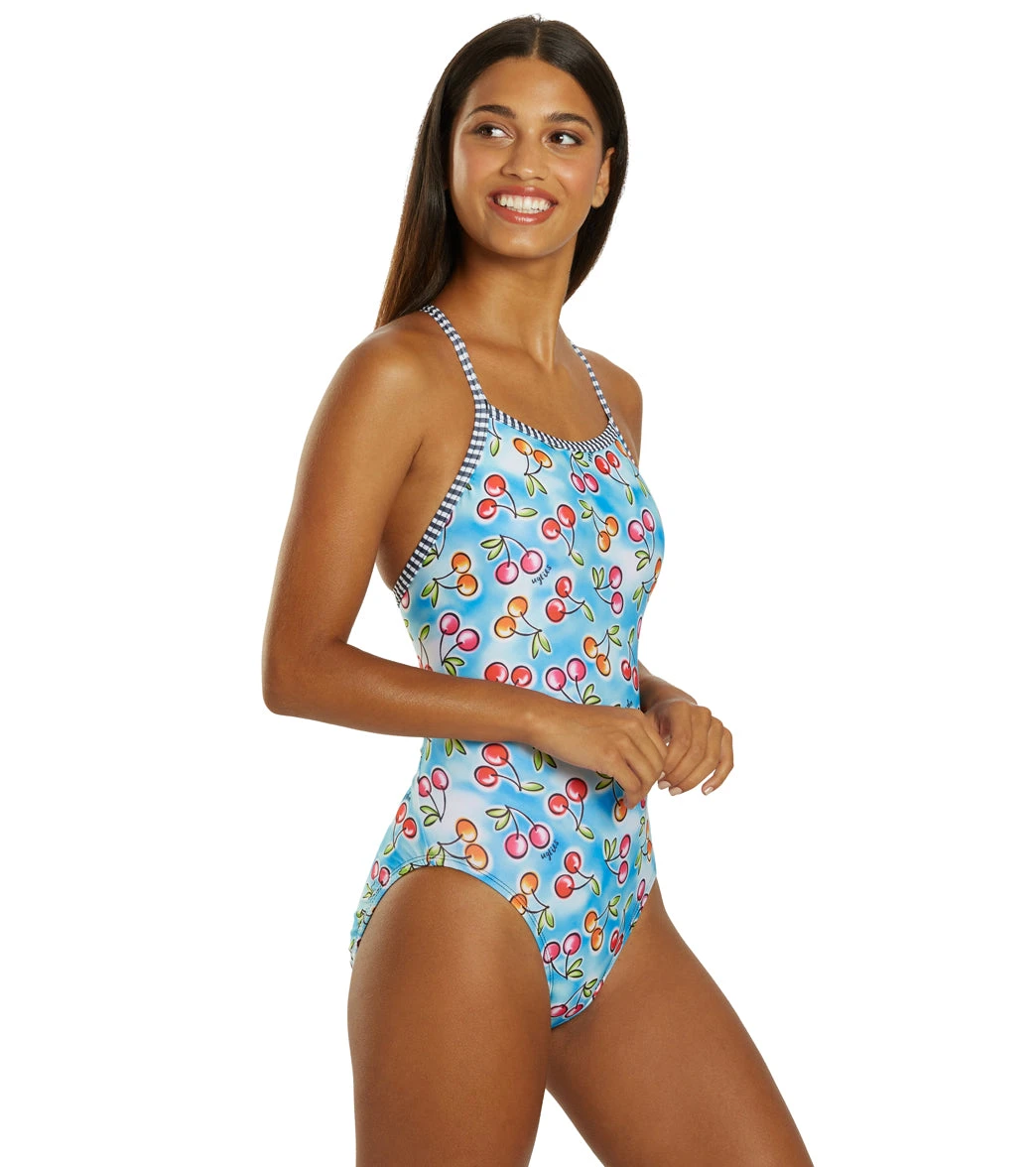 Dolfin Women's V-2 Back One Piece Swimsuit 4 Dolfin Women's V-2 Back One Piece Swimsuit - Image 2