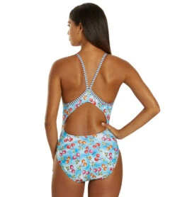 Dolfin Women's V-2 Back One Piece Swimsuit 24 Dolfin Women's V-2 Back One Piece Swimsuit -Swimming Equipment Shop 8647247429800 wildcherry 3a