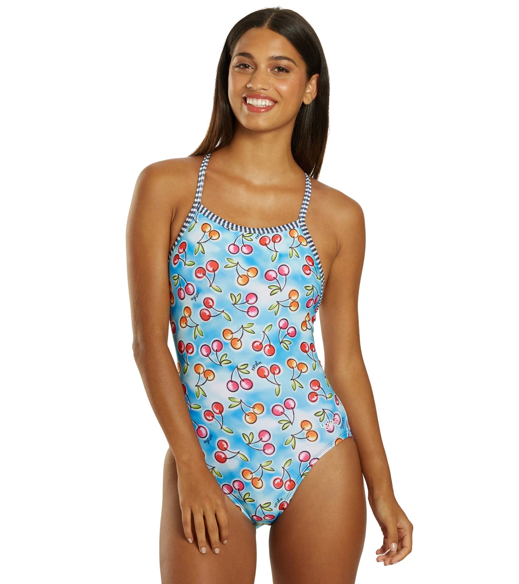 Dolfin Women's V-2 Back One Piece Swimsuit 8 Dolfin Women's V-2 Back One Piece Swimsuit - Image 6
