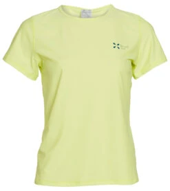 Level Six Women's Coastal Short Sleeve Loose Fitting Surf Tee -Swimming Equipment Shop 8647489159336 sunnylimebadge 1a