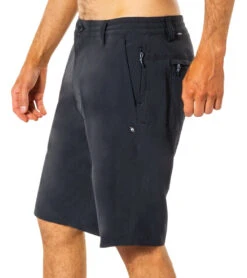 Rip Curl Men's Boardwalk Global Entry Walkshort -Swimming Equipment Shop 8647508983976 black 2a