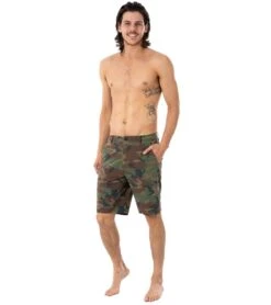 Rip Curl Men's Boardwalk Global Entry Walkshort -Swimming Equipment Shop 8647508983976 camo 4a