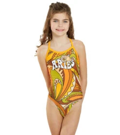 Sporti Groovy Zodiac Aries Thin Strap One Piece Swimsuit (22-44) 31 Sporti Groovy Zodiac Aries Thin Strap One Piece Swimsuit (22-44) -Swimming Equipment Shop 8647514620072 aries 1a y