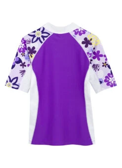 Tuga Girls' Tropical Punch Seaside Short Sleeve Rash Guard (Toddler, Little Kid, Big Kid) -Swimming Equipment Shop 8647549780136 agata 2a