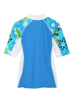 Tuga Girls' Tropical Punch Seaside Short Sleeve Rash Guard (Toddler, Little Kid, Big Kid) -Swimming Equipment Shop 8647549780136 cristillo 2a