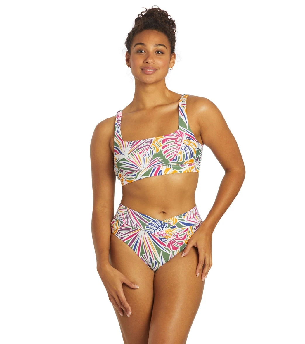 Sporti Active Tropical Palm High Waisted Cheeky Swim Bottom 10 Sporti Active Tropical Palm High Waisted Cheeky Swim Bottom - Image 8