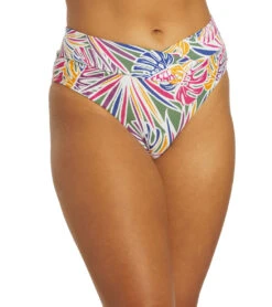 Sporti Active Tropical Palm High Waisted Cheeky Swim Bottom 12 Sporti Active Tropical Palm High Waisted Cheeky Swim Bottom -Swimming Equipment Shop 8647558627496 tropicalpalm 3a