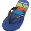 Rip Curl Men's Surf Revival Logo Open Toe Flip Flops -Swimming Equipment Shop 8647659684008 blackblue 1a