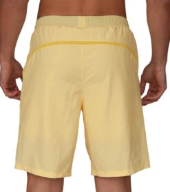 Island Haze Men's 17" Double Layer Active Shorts -Swimming Equipment Shop 8647665320104 butter 3a