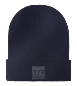 TYR Insulated Cuffed Beanie 28 TYR Insulated Cuffed Beanie -Swimming Equipment Shop 8647672791208 navy 2a