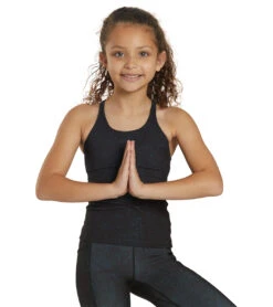 Everyday Yoga Girl Elevated Tribe Support Tank -Swimming Equipment Shop 8647672889512 blacktribal