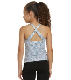 Everyday Yoga Girl Elevated Tribe Support Tank -Swimming Equipment Shop 8647672889512 whitetribal 3a