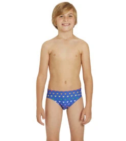 Sporti Rainbow Heart Brief Swimsuit Youth (22-28)