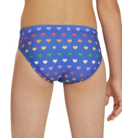Sporti Rainbow Heart Brief Swimsuit Youth (22-28) 20 Sporti Rainbow Heart Brief Swimsuit Youth (22-28) -Swimming Equipment Shop 8647679246504 rainbowheart 8a