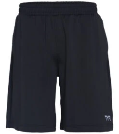 TYR Men's Team Short -Swimming Equipment Shop 8647709032616 black 2a