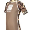 Tidepools Boys' Camouflage S/S Rash Guard