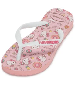 Havaianas Kids Slim Hello Kitty Sandal (Toddler,Little Kid, Big Kid) -Swimming Equipment Shop 8647738097832 macaronpink